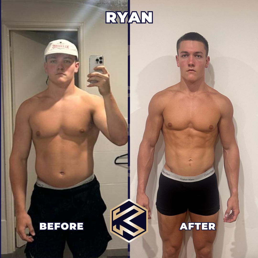 Client transformation — lost 10kg